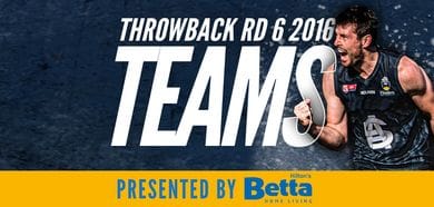 Throwback Betta Teams: Round 6 2016 vs Adelaide